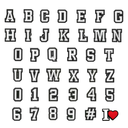 Pins Crocs Lettres